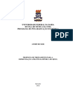 Proposta de Treinamento para A Improvisação Através Da Rítmica Do Ijexá - André Becker