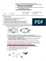 Soal Us Ipa TP 2022-2023