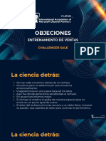 Entrenamiento de Ventas II - Objeciones