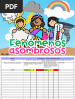 Instrumento de Evaluacion Fenomenos Asombrosos