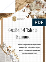 ENSAYO. Gestión Del Talento Humano.