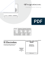 Electric Cook-Top Range: Model No. FEC32C4A