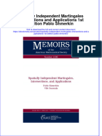 Spatially Independent Martingales Intersections and Applications 1St Edition Pablo Shmerkin Online Ebook Texxtbook Full Chapter PDF