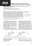 Hydrocortisone in Silico Analysis