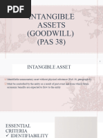 Intangible Assets Goodwill