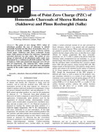 Determination of Point Zero Charge PZC of Homemade Charcoals of Shorea Robusta Sakhuwa and Pinus Roxburghii Salla IJERTV9IS100046