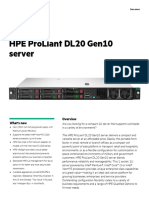 HPE ProLiant DL20 Gen10 server-PSN1011028697USEN