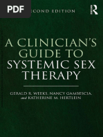 Ebook Weeks, Gambescia, Hertlein - A Clinicians Guide To Systemic Sex Therapy 2nd Ed (2016)