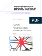 Ebook Social Neuroscience Biological Approaches To Social Psychology 1St Edition Eddie Harmon Jones Editor Online PDF All Chapter