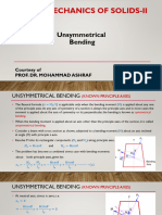 Lec 3 - Unsymmetrical Bending