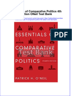 Full Essentials of Comparative Politics 4Th Edition Oneil Test Bank Online PDF All Chapter