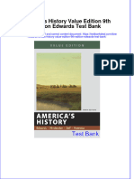 Full Americas History Value Edition 9Th Edition Edwards Test Bank Online PDF All Chapter