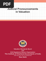 Judicial Pronouncements in Valuation