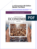 Full Essentials of Economics 8Th Edition Mankiw Test Bank Online PDF All Chapter