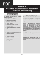 ICSI - Valuation of M&A