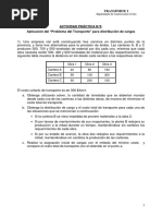 3 Actividad Práctica 3 2022 - 2 - Problema Transporte