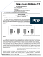 Proposta de Redação 03 - Desafios para Um Tratamento Consciente e Sustentável Dos Resíduos Sólidos