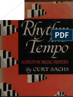 Curt Sachs - Rhythm and Tempo - A Study in Music History-Norton (1953)