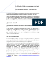 Los 10 Tipos de Falacias Lógicas y Argumentativas Triglia