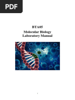 BTA05 Molecular Bio Lab Manual