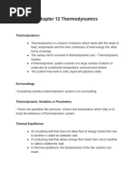 Thermodynamics