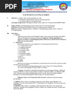 Semi Detailed Lesson Plan in English CO 2020 2021