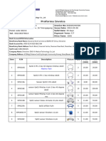 Proforma Invoice