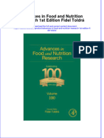 Full Ebook of Advances in Food and Nutrition Research 1St Edition Fidel Toldra Online PDF All Chapter