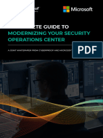 A Complete Guide To Modernizing Your Security Operations Center