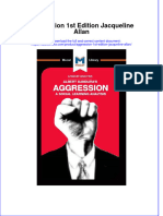 Full Ebook of Aggression 1St Edition Jacqueline Allan Online PDF All Chapter