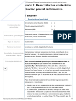 Examen - (AAB02) Cuestionario 2 - Desarrollar Los Contenidos Relativos A La Evaluación Parcial Del Bimestre - ANTROPOLOGIA - NOTA10