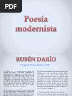 Poesía Modernista