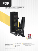 Ficha Tecnica Dual Abductor-Adductor M5025