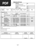 Field Quality Plan