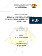 Kertas Cadangan Perkhemahan 2023