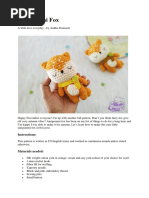 AmigurumiFox ALittleLoveEveryday AnithaDomacin - ENG