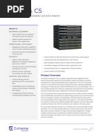 C-Series C5: Gigabit Ethernet Stackable L2/L3/L4 Switch