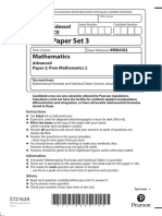 Maths Paper 2 Pure Maths Mock Set 3 PDF