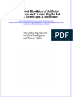 The Global Bioethics of Artificial Intelligence and Human Rights 1St Edition Dominique J Monlezun Online Ebook Texxtbook Full Chapter PDF