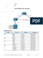 Implement Advanced EIGRP - Alex