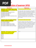 Correction SPSS QCM