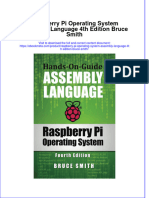 Ebook Raspberry Pi Operating System Assembly Language 4Th Edition Bruce Smith Online PDF All Chapter