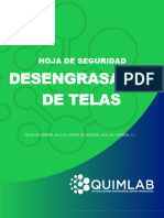 HS Desengrasante de Telas