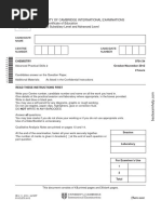 University of Cambridge International Examinations General Certifi Cate of Education Advanced Subsidiary Level and Advanced Level