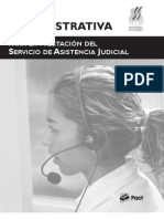 Guía Administrativa para La Prestacion Del Servicio de Asistencia Judicial en La Republica Dominicana