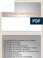 1-Sémiologie Psychiatrique