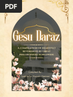 Gesu Daraz A Compilation of Heartfelt Reverences by Great Philosophers Worldwide