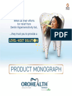 OROHEALTH Product Monograph