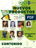 Base para La Cotización de Nuevos Productos