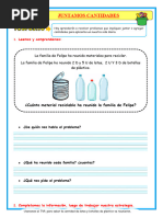 U3 S1 Ficha D4 Mat Juntamos Cantidades